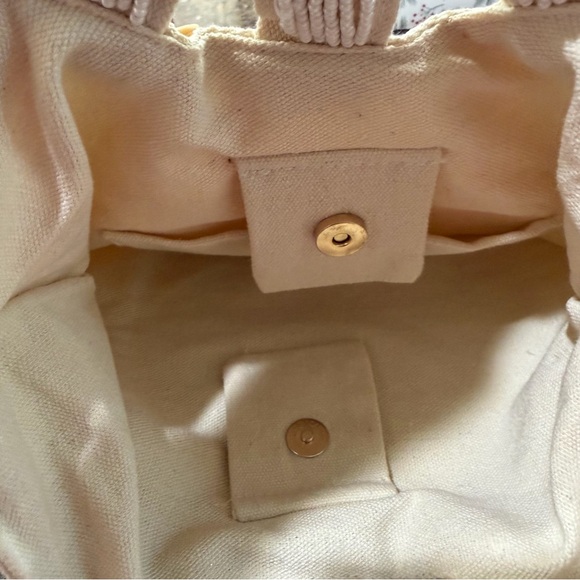 Bohemian Embellished/Seashell Beaded Clutch/Wooden Top Handle/Shell Purse - Picture 6 of 14